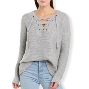 Jack by BB Dakota Willard Sweater in Grey Size Small